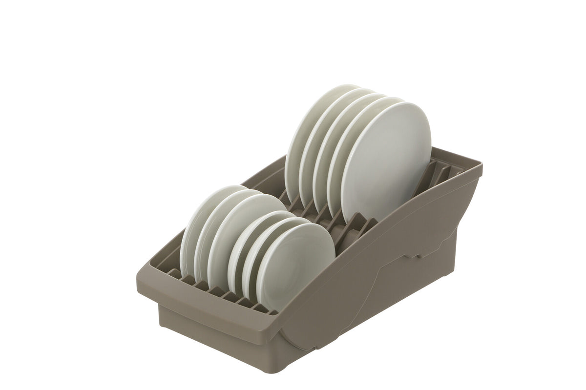Richell Totono Shelf Dish Stand Mini Brown