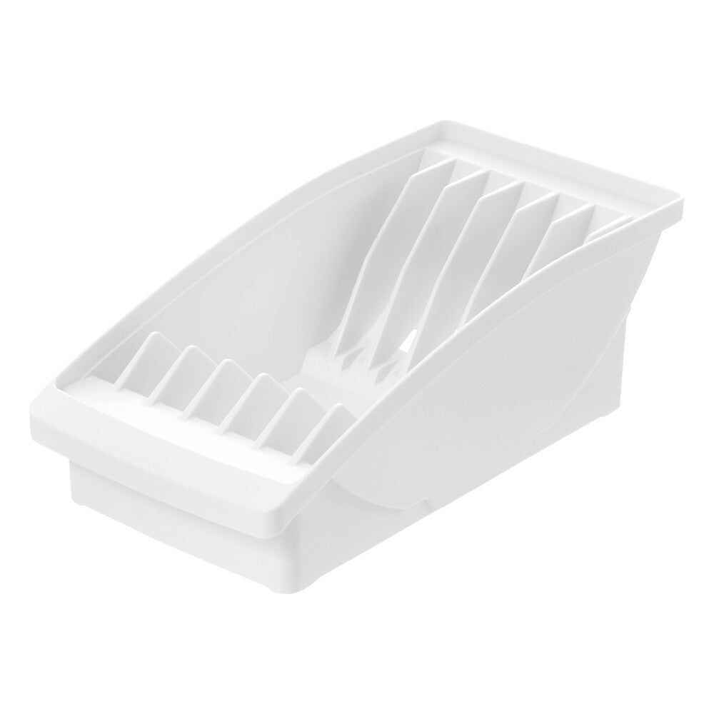 Richell Totono Shelf Dish Stand Wide White