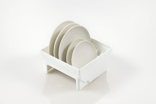 Richell Totono Drawer Dish Stand Mini White