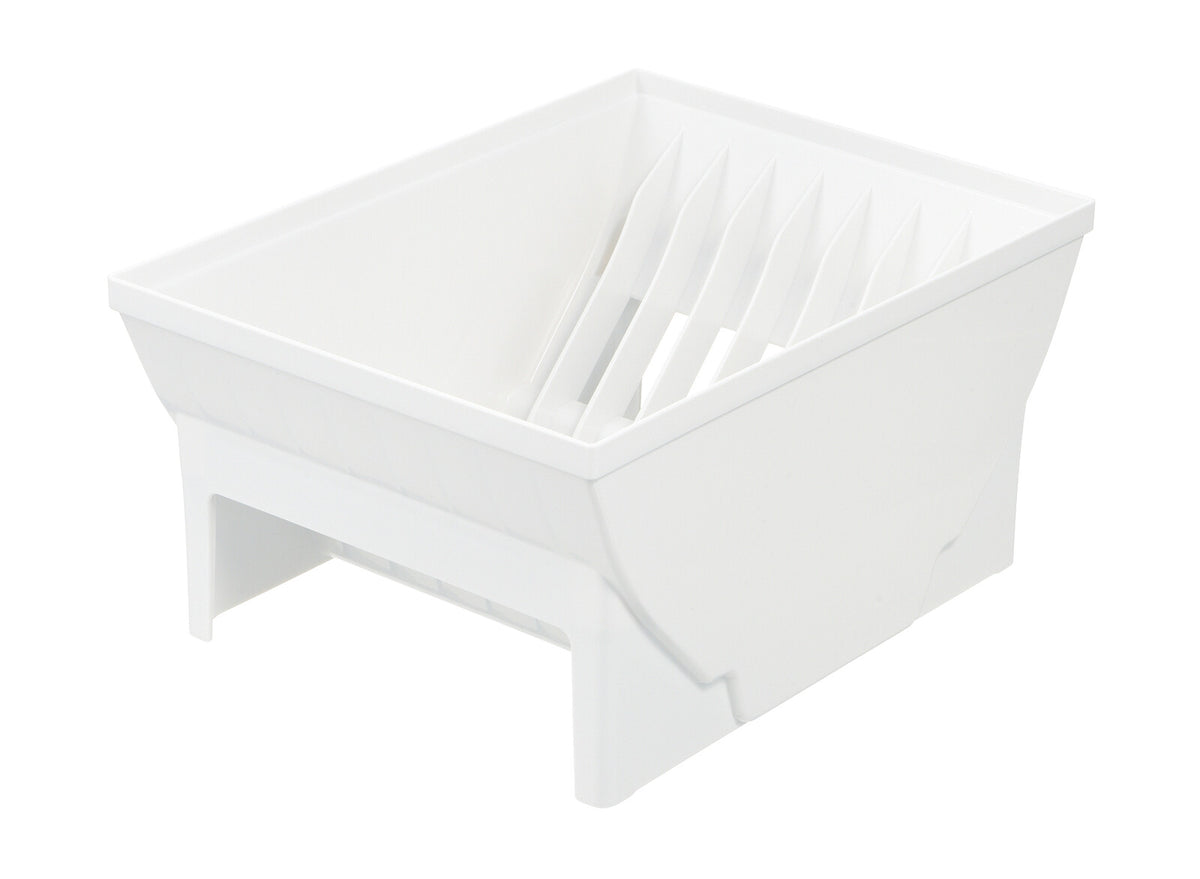 Richell Totono Drawer Dish Stand White
