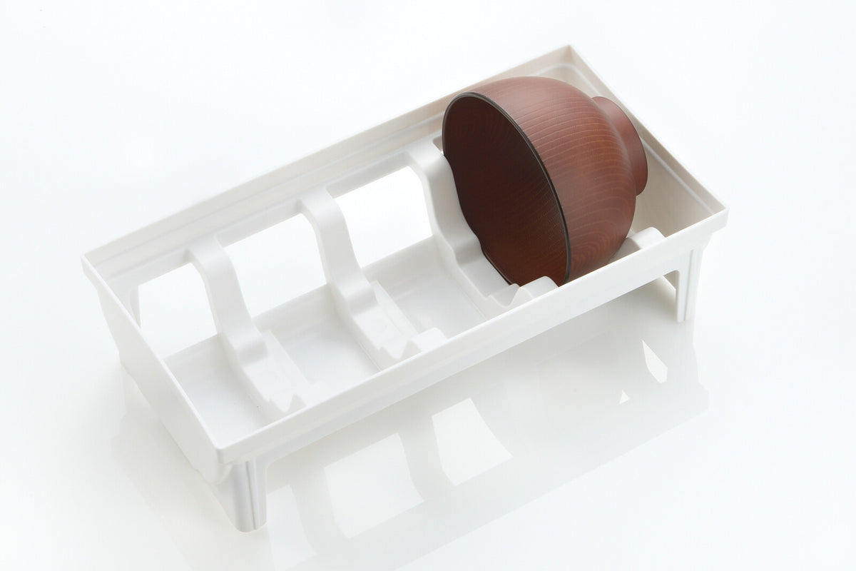 Richell Totono Drawer Bowl Stand White