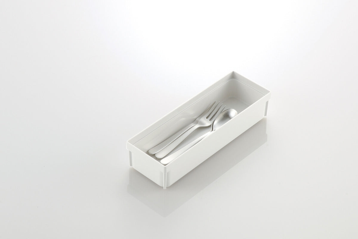 Richell Totono Cutlery Pocket for Drawers Mini White