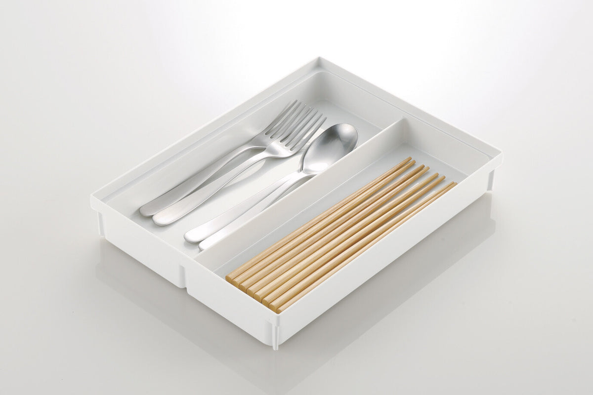 Richell Totono Drawer Cutlery Pocket R Wide White