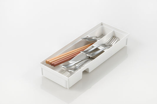 Richell Totono Drawer Cutlery Stand Regular White