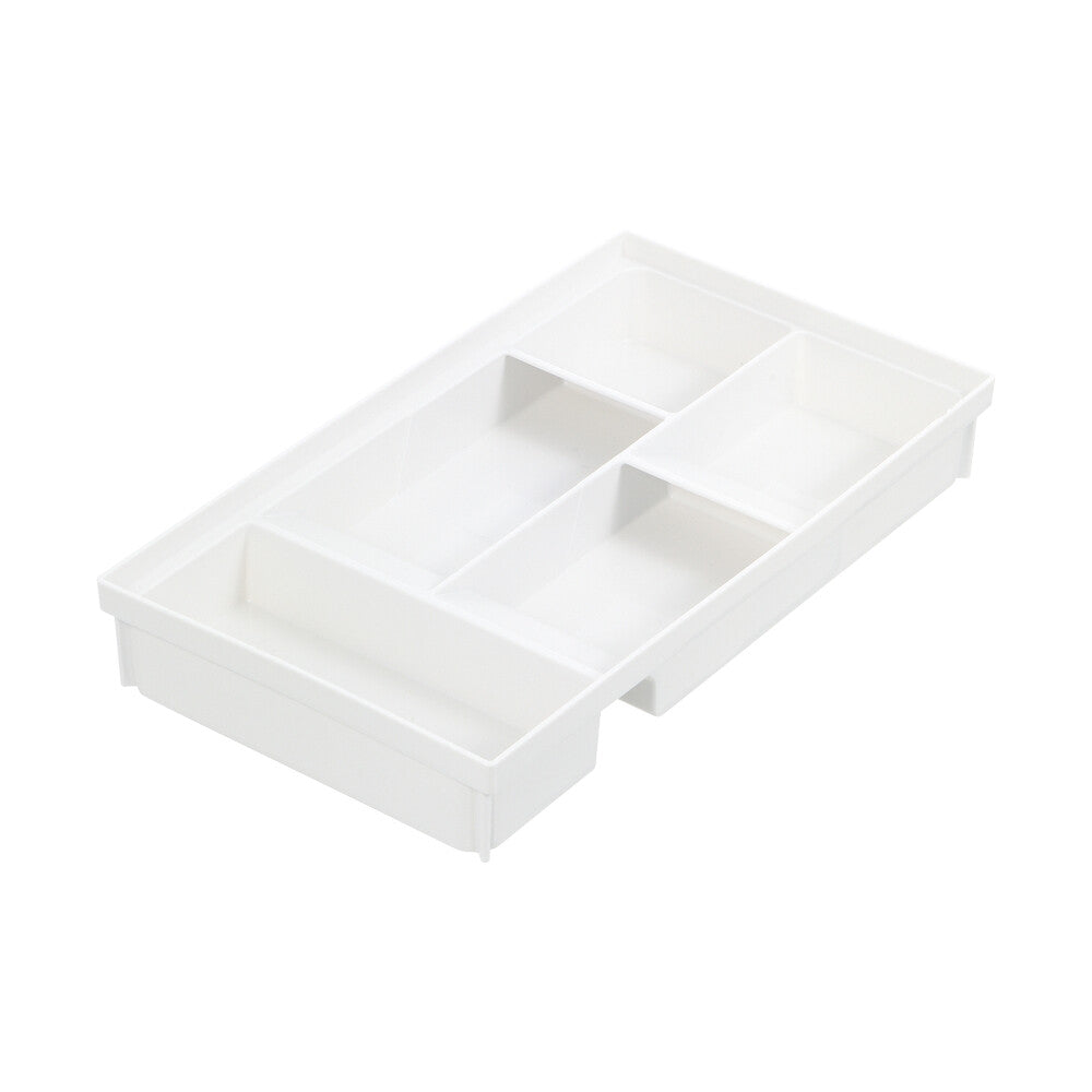 Richell Totono Drawer Cutlery Stand Wide White