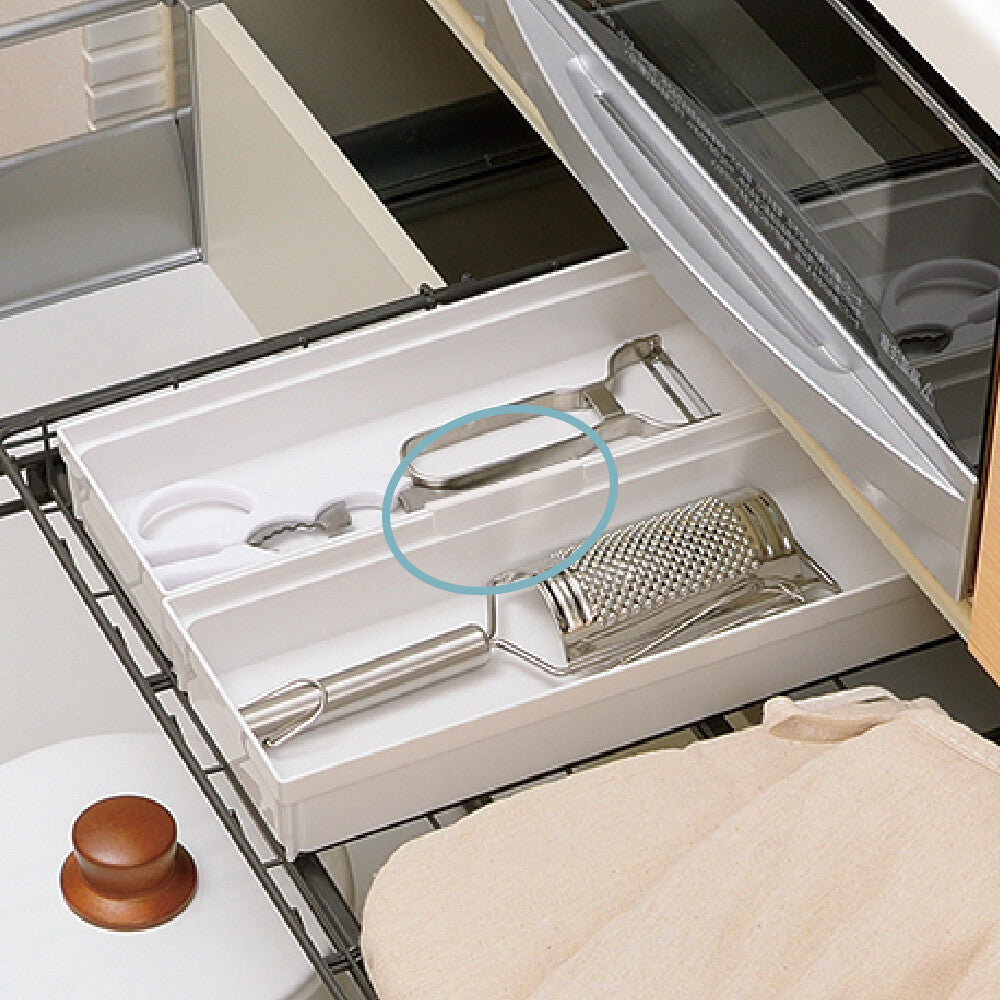 Richell Totono Drawer Kitchen Tool Box White