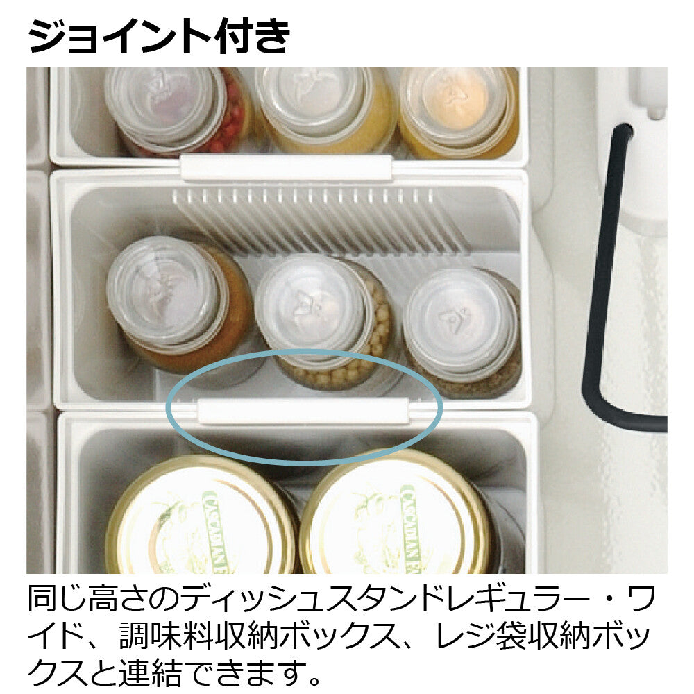 Richell Totono Drawer Kitchen Tool Stand White