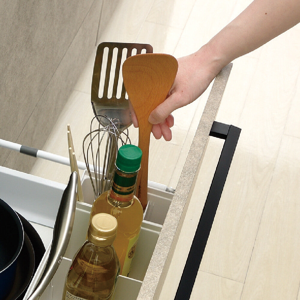 Richell Totono Drawer Kitchen Tool Stand White