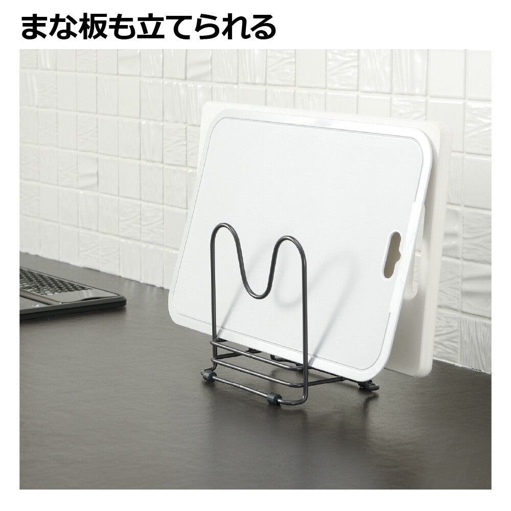 Richell Totono Drawer Pot Lid Stand White