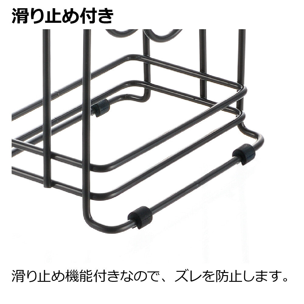 Richell Totono Drawer Pot Lid Stand White