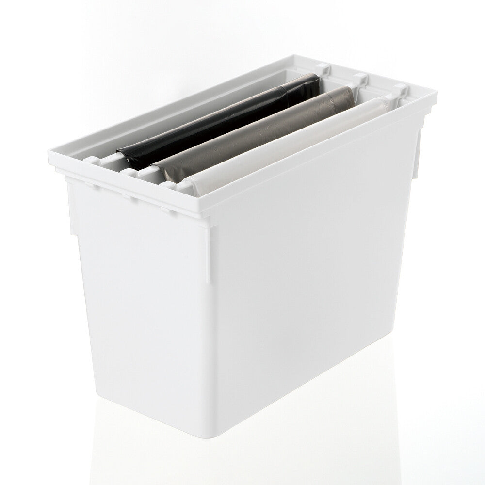Richell Totono Garbage Bag Stocker R for Drawers White