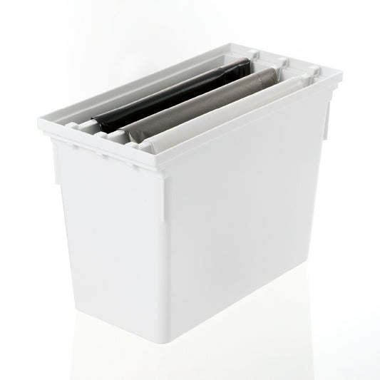 Richell Totono Garbage Bag Stocker R for Drawers White