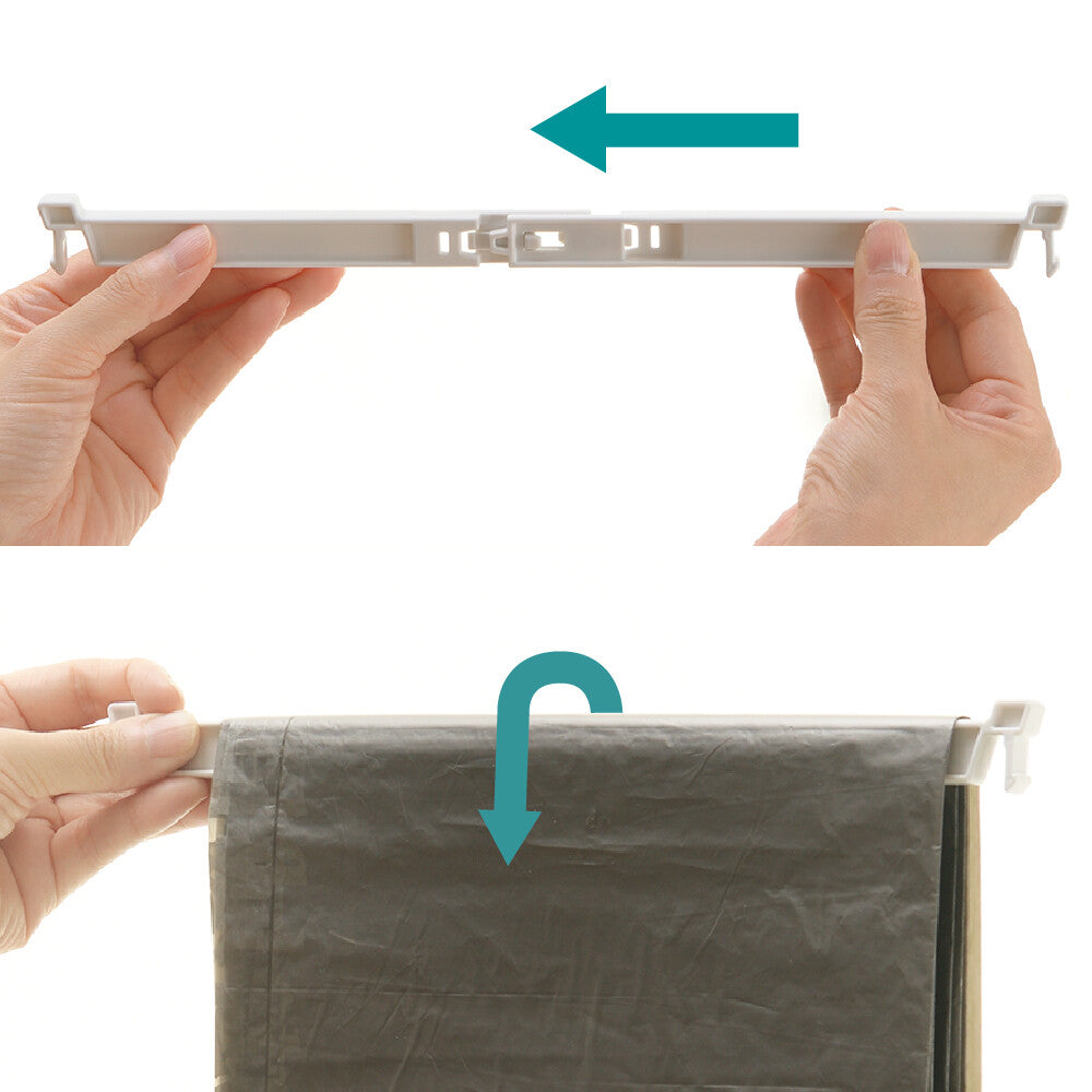 Richell Totono Garbage Bag Stocker R for Drawers White