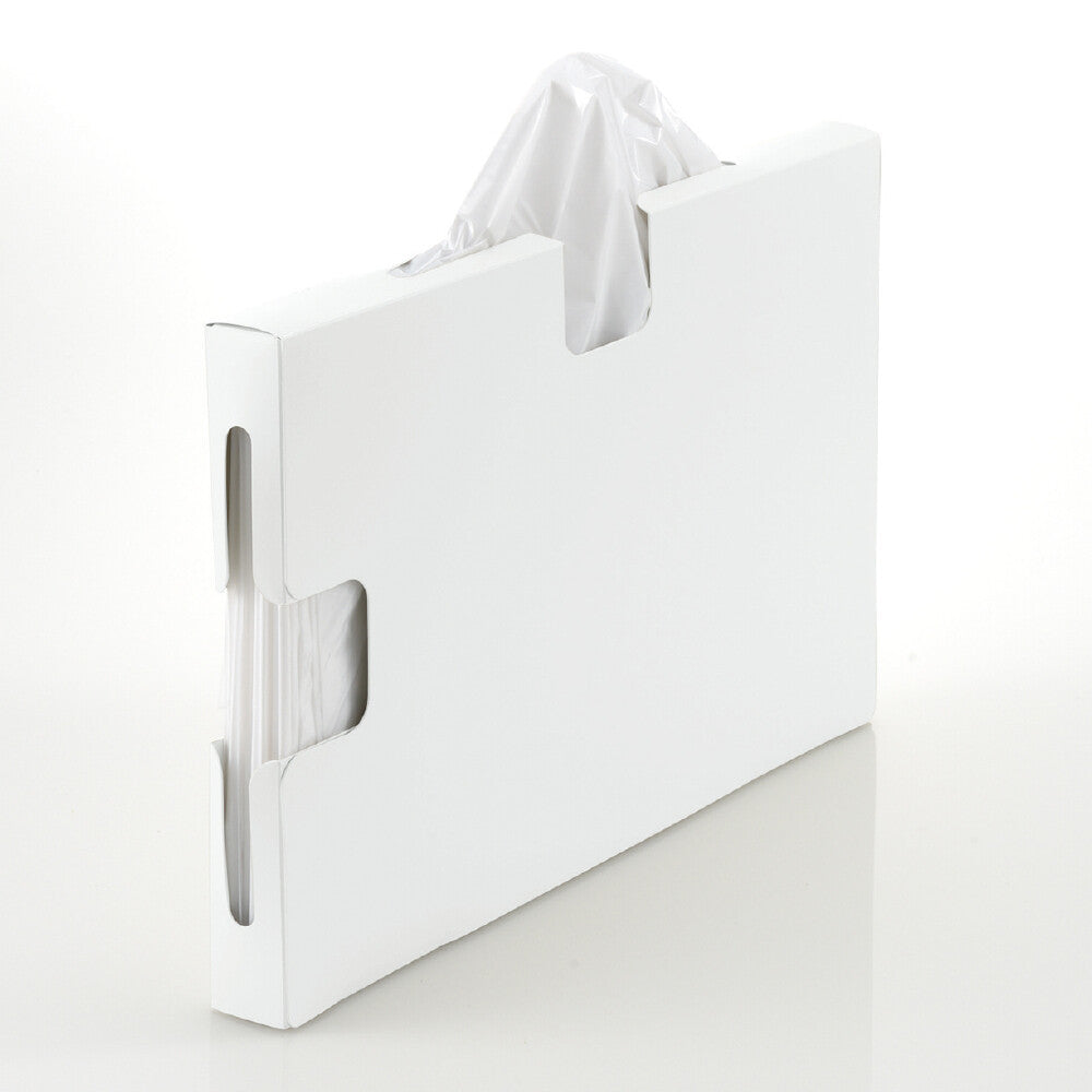 Richell Totono Drawer Trash Bag Storage Case White