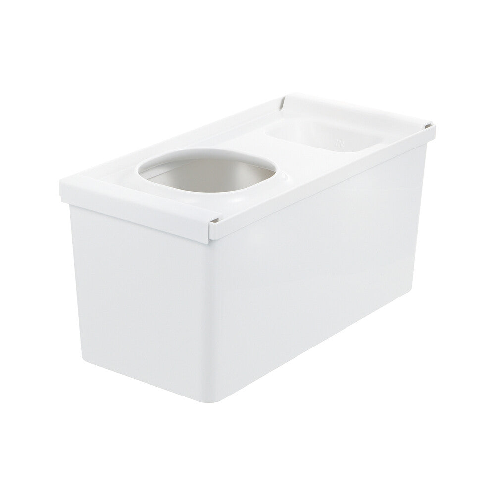 Richell Totono Drawer Plastic Bag Storage Box White