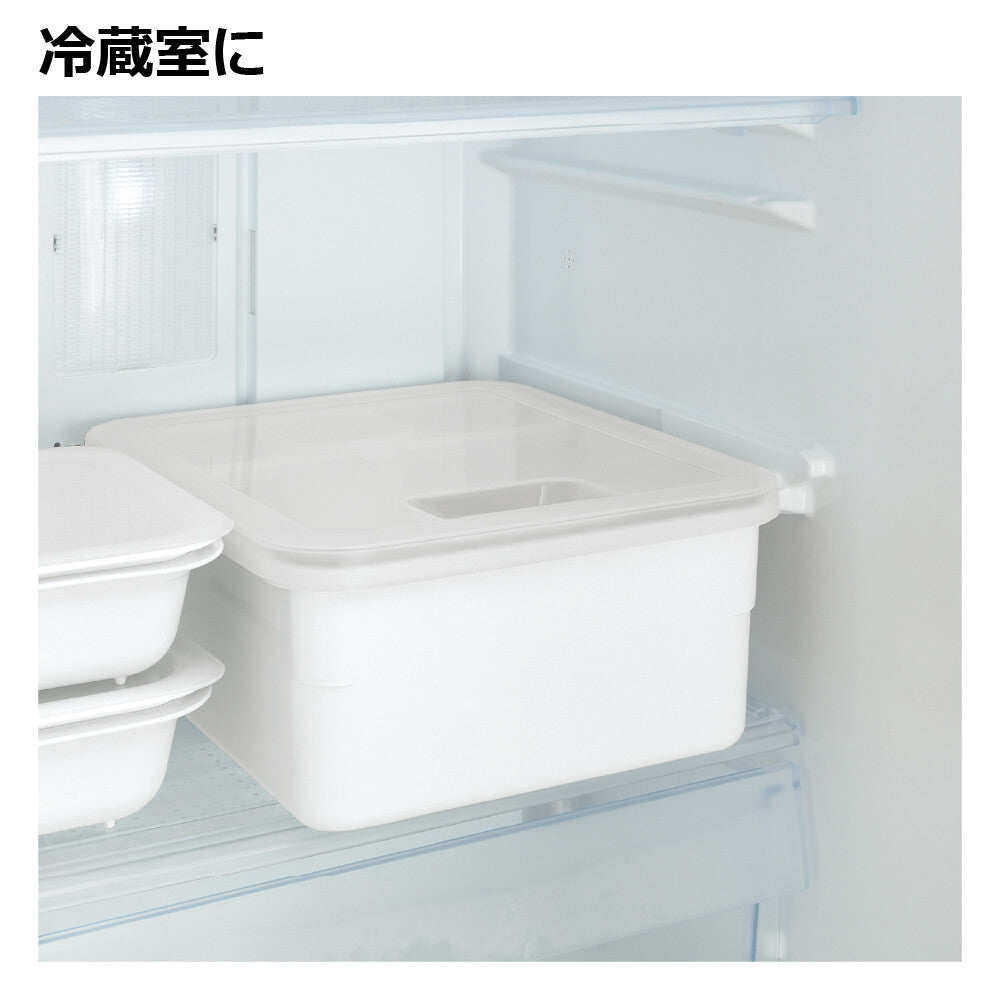 Richell Totono Drawer Rice Storage Container 5kg White