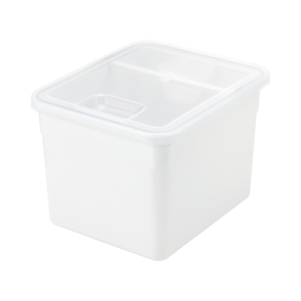 Richell Totono Drawer Rice Bin 10kg White