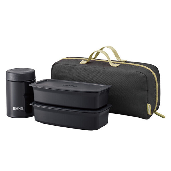 Thermos Soup Lunch Set Smoke Black 12-Pack JEA-1001