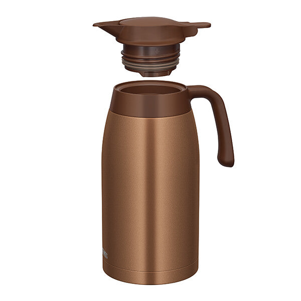 Thermos Stainless Pot Brown Gold 2L TTB-2001
