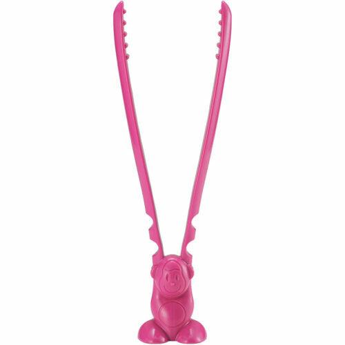 Tiger Crown Monkey Grip Kitchen Tongs Pink 2182