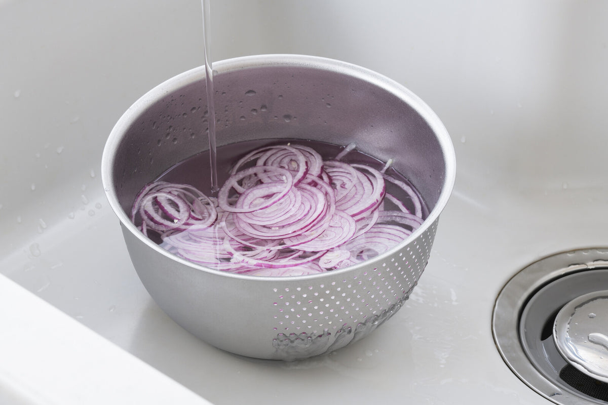 Yoshikawa Shape of Life Stainless Steel Rice Washing Bowl 21cm YJ3646