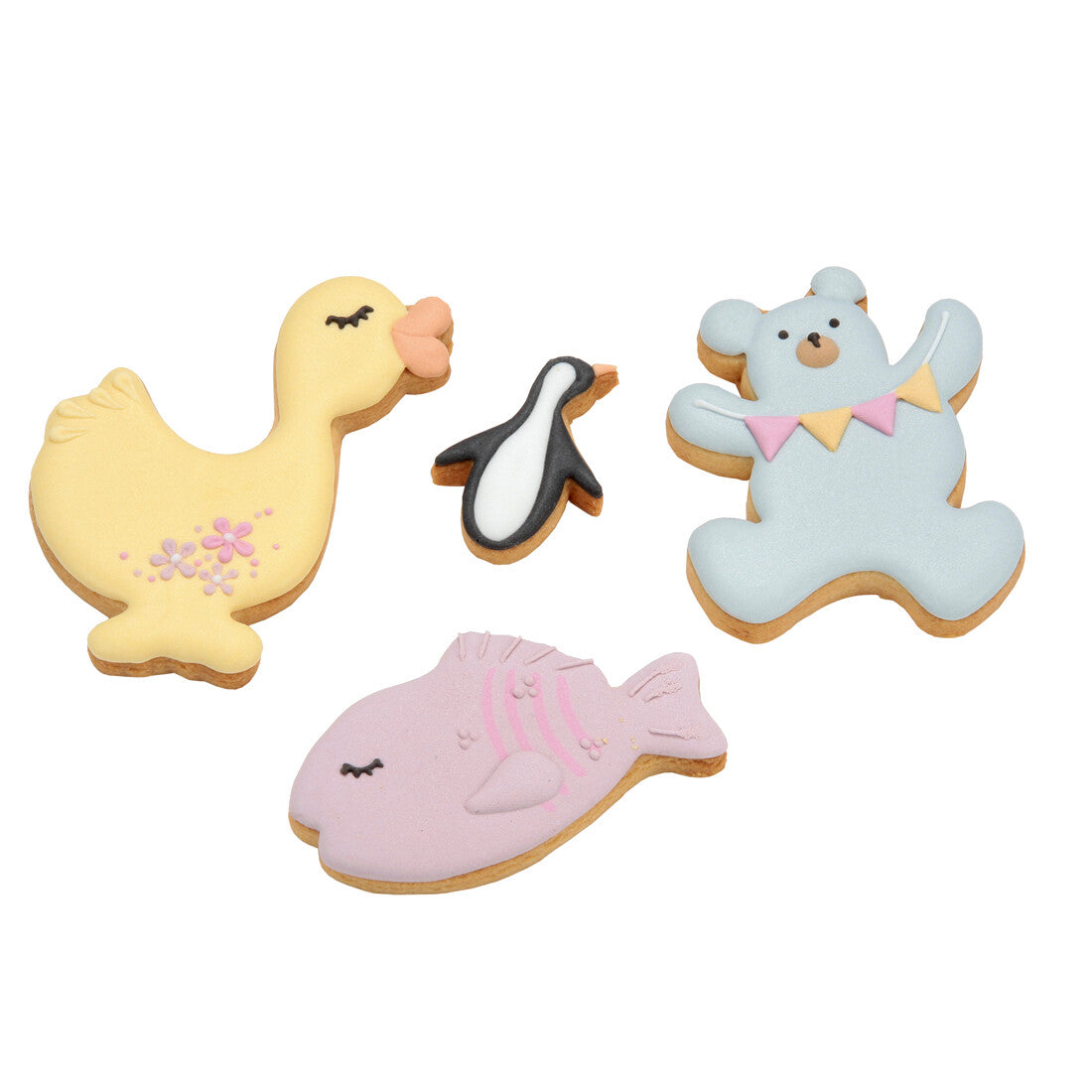 Tiger Crown Cookie Cutter Set Animal 750