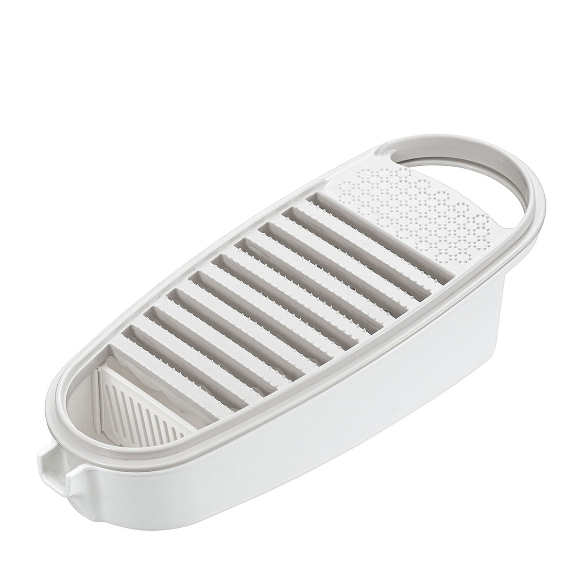 Shimomura Full Veggie Double-Sided Grater with Drainer FV-659