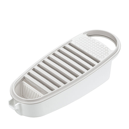 Shimomura Full Veggie Double-Sided Grater with Drainer FV-659