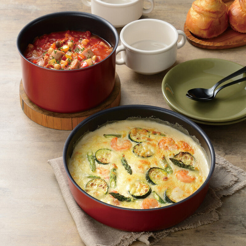 Wahei Freiz Totetoru IH Detachable Handle Pan Set 3-Piece RB-2885