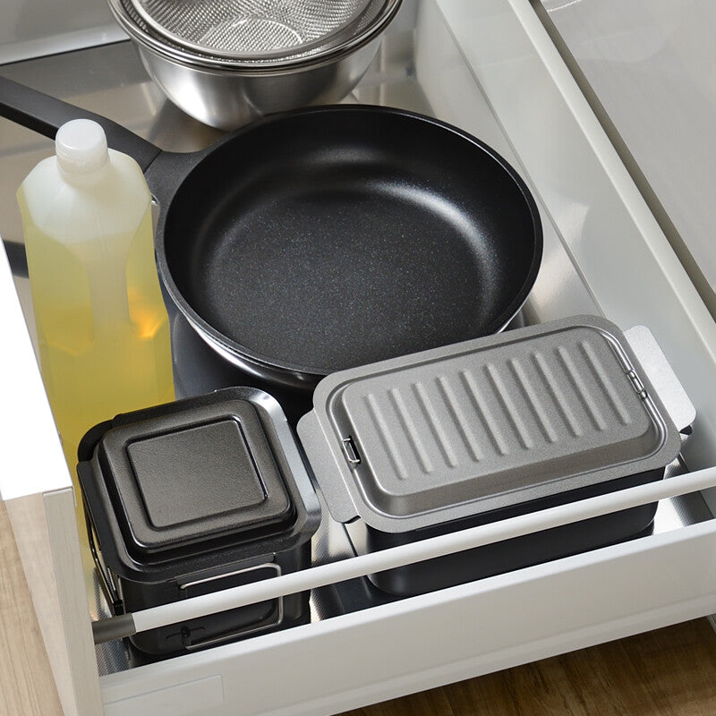Wahei Freiz Poco Frit Square Oil Pot RD-0097