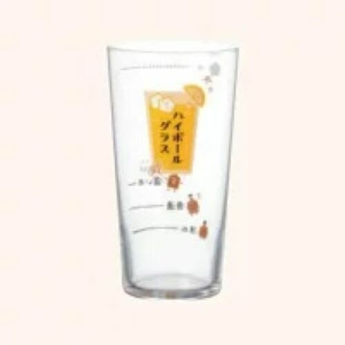 Toyo-Sasaki Glass Highball Glass with Pour Line 14.1cm