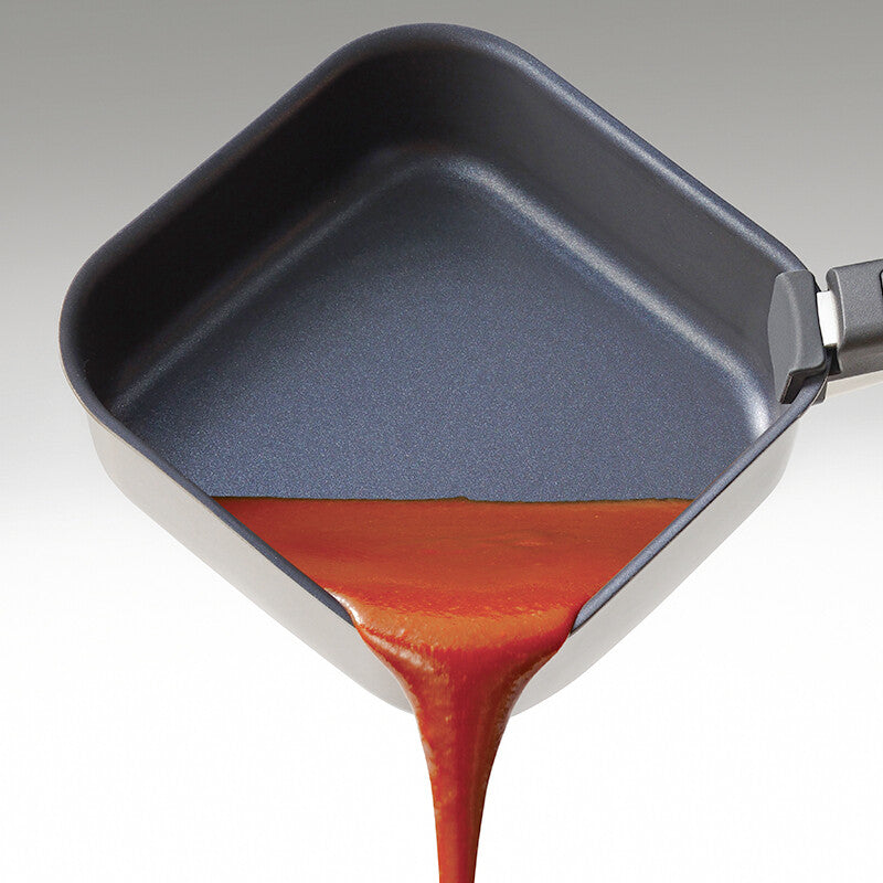 Wahei Freiz Recto Mate IH Square Detachable Handle Pan Set