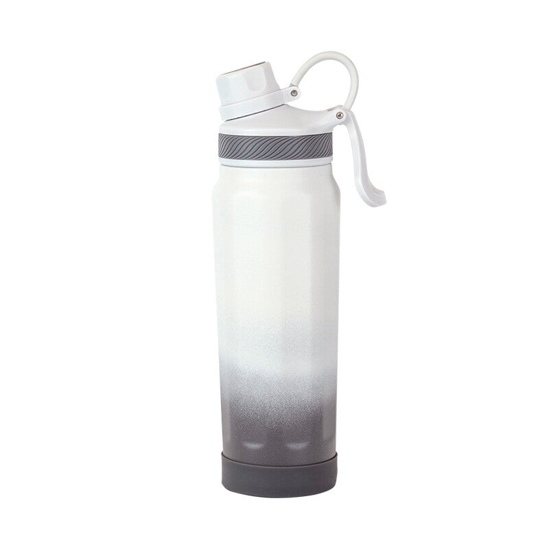 Wahei Freiz Fortec Carrying Bottle 530ml White x Gray