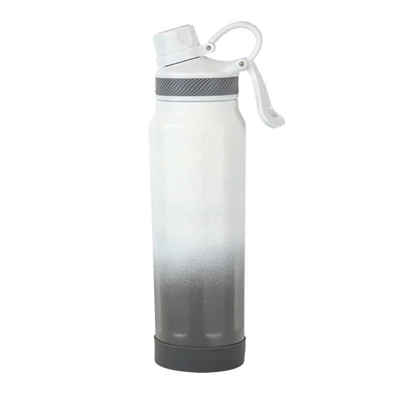 Wahei Freiz Fortec Carrying Bottle 710ml White x Gray