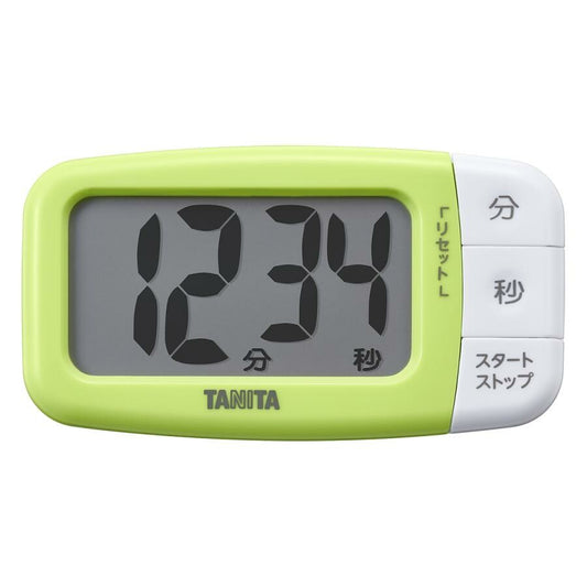 Tanita Large Display Kitchen Timer Avocado Green TD-430