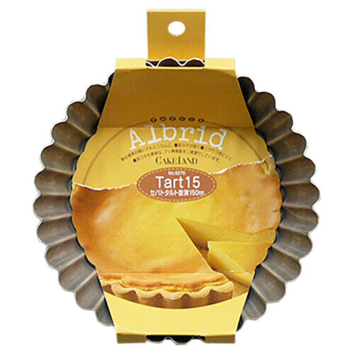Tiger Crown Albrid Removable Bottom Tart Pan Deep 150mm 5270