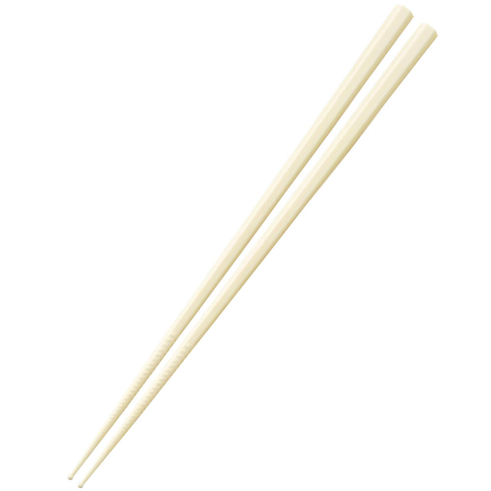 Akebono Double Embossed Chopsticks 19cm Ivory PM-296