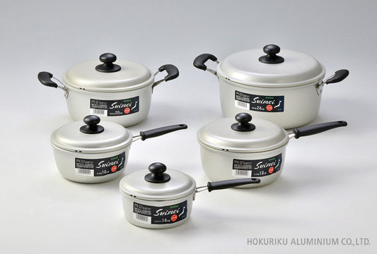 Hokuriku Aluminum Suimei Saucepan 16cm A-1095