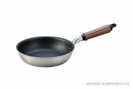 Hokuriku Aluminum Plateado EM IH Frying Pan