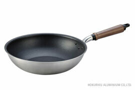 Hokuriku Aluminum Plateado EM IH Frying Pan