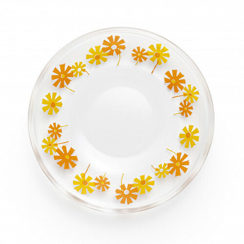 Aderia Retro Glass Plate 12cm Alice 6818