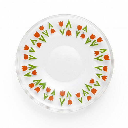 Aderia Retro Glass Plate 12cm