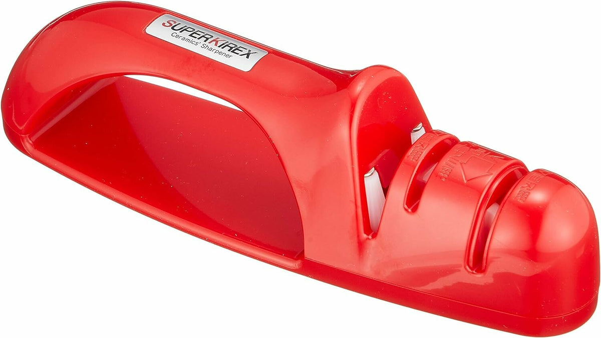 Shimomura Super Kirex Ceramic Knife Sharpener Red CT-14R