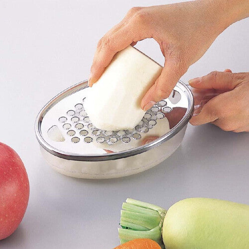 Shimomura Suberan Speed Daikon Grater with Container SO-01
