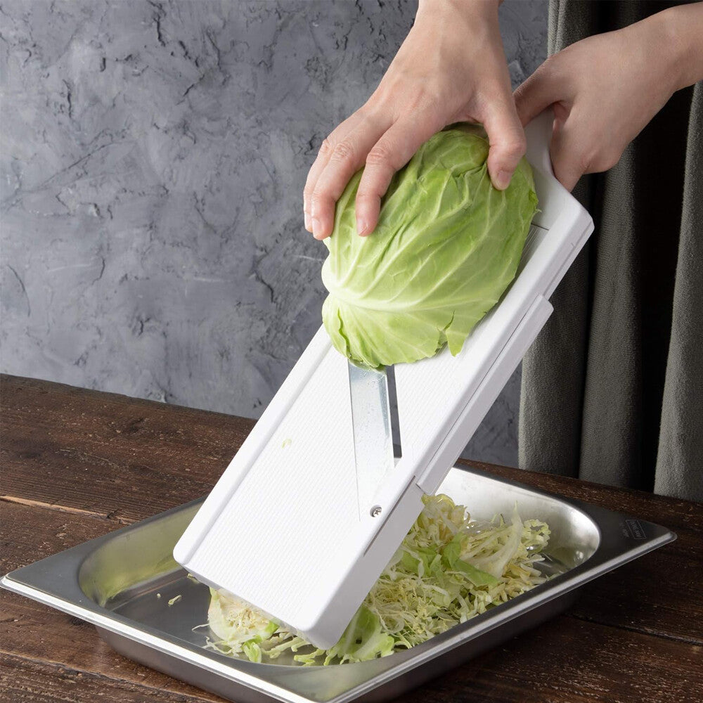 Shimomura Super Food Mandoline Slicer with Safety Holder SFS-102DP