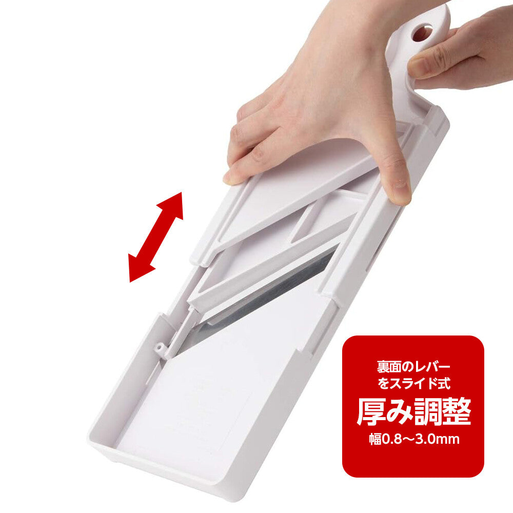 Shimomura Super Food Mandoline Slicer with Safety Holder SFS-102DP