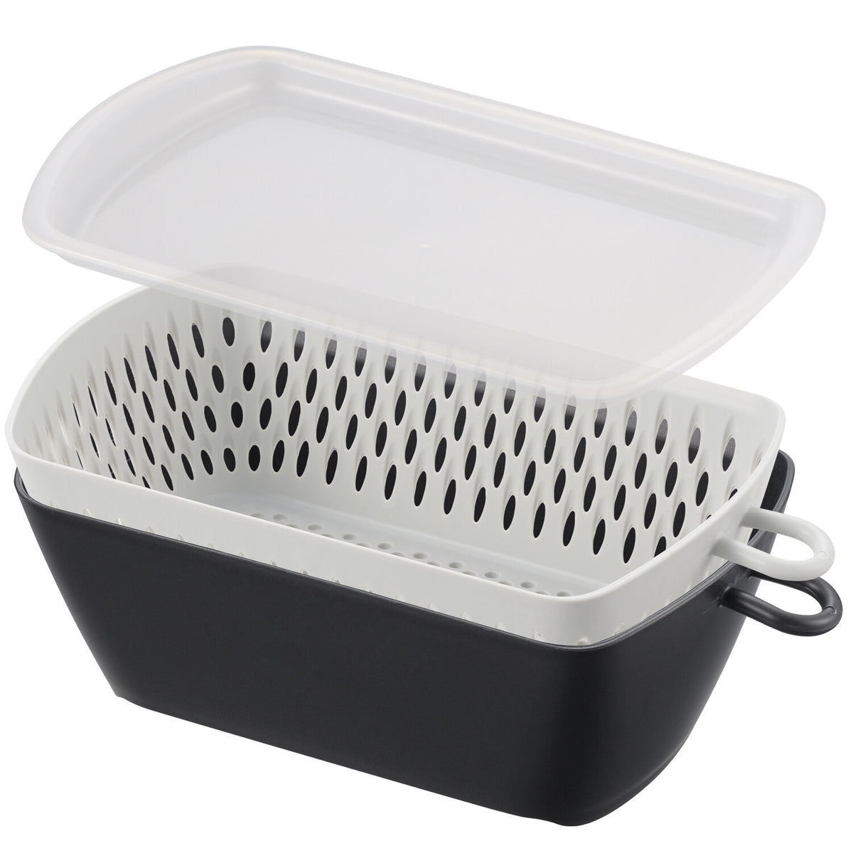 Akebono Dustpan Shaped Colander Bowl Square