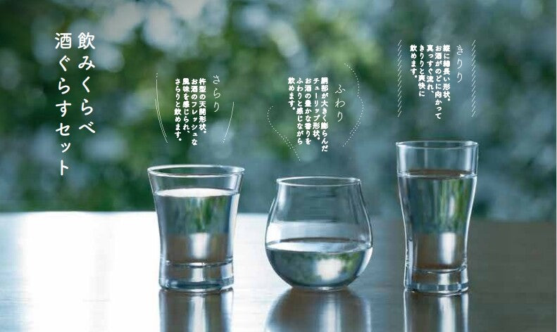 Toyo-Sasaki Glass Sarari Sake Glass 140ml