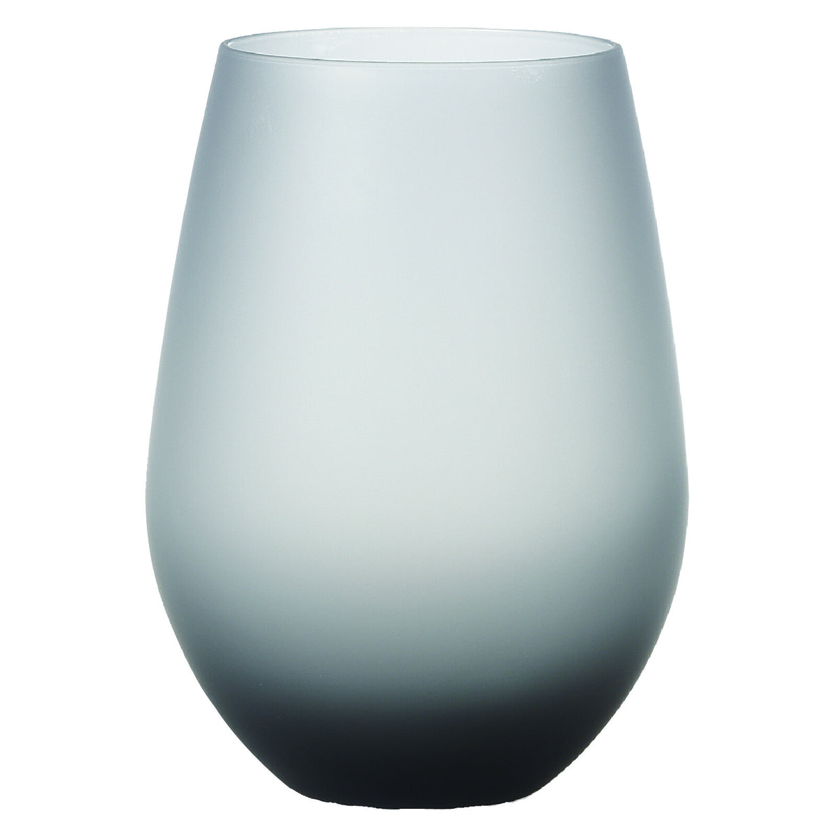 Toyo-Sasaki Glass Frosted 12 Tumbler Smoke 360ml