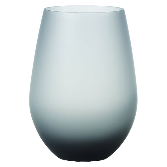 Toyo-Sasaki Glass Frosted 12 Tumbler Smoke 360ml